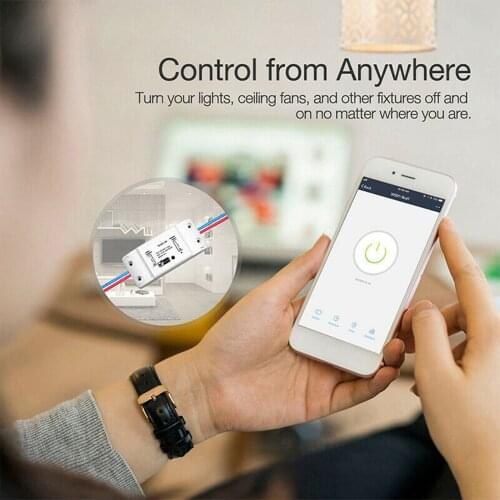 Smart Home House Wifi Wireless Remote Switch Breaker LED Light Controller Module Home