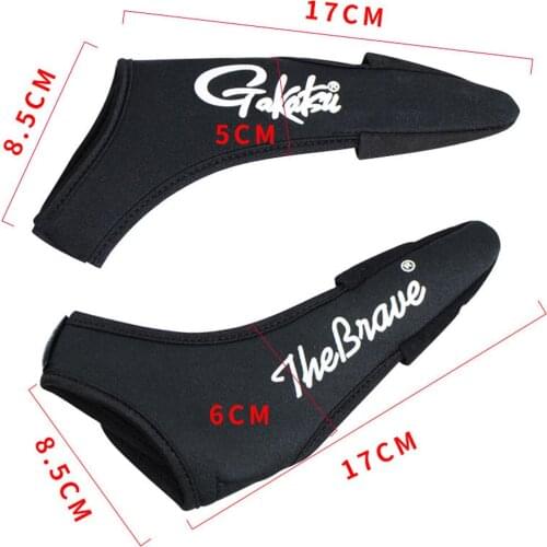 Fishing Casting Finger Protection Guard Anti-Slip Fishing Elastic Band Single-Finger Protector Glove Tool - Left And Right Hand