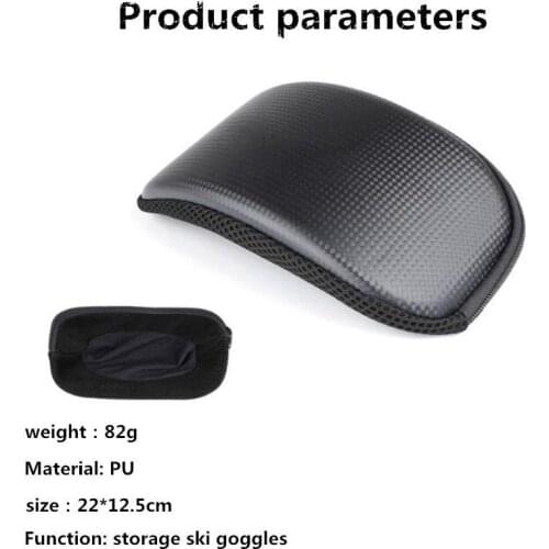 Portable Snow Glasses Large Capacity Snowboard Waterproof Ski Goggles Carrier Box Flip Portable Protect Snow Glasses Holder Case