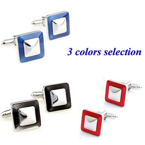 Fashion Pyramid Cufflink Cuff Link 1 Pair Free Shipping Big Promotion