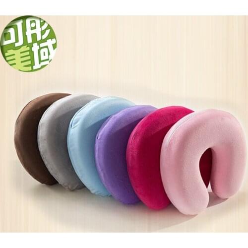 Outdoor products space U pillow memory cotton slow rebound automobile cervical vertebra pillow travel protection neck pillow U