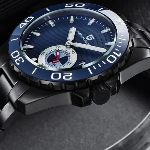 PAGANI DESIGN Luxury New Men Automatic Wristwatch Stainless Steel Mechanical Watch Top Brand Waterproof Mens Watch Reloj Hombre
