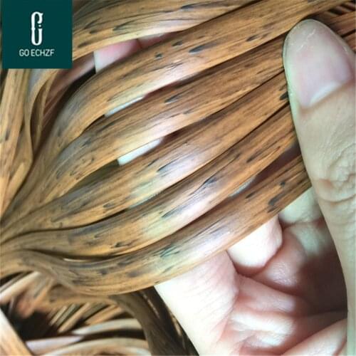 500G solid imitation flat synthetic rattan weaving material plastic rattan for knit and repair chair table synthetic rattan