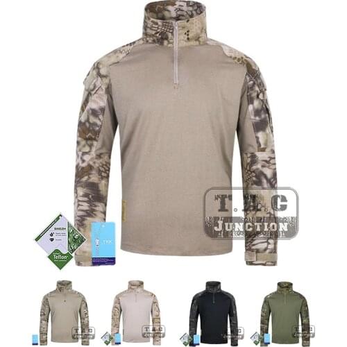 EMERSON Tactical BDU G3 Combat Shirts Emersongear Battlefield Tops Assault Uniform For Shooting Hunting Military Multicam