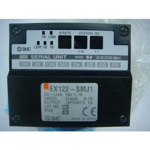 [SA] Positive! Stock CC-LINK SMC solenoid valve head EX122-SMJ1 new spot 1 Physical