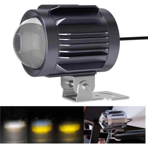 LED Motorcycle Headlight 20W 2000Lm 8-85V Motorcycles Headlight Working Spot Light Fog Lamp for Yamaha Kawasaki