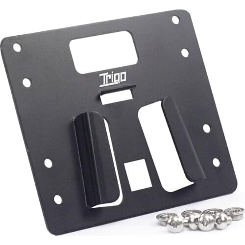 TRIGO Alloy Front Carrier Block Adaptor Mount For Brompton 3sixty Luggage Bag Bracket Modify