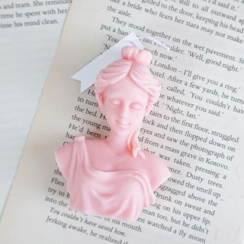Vinas Silicone Mold Decoration Room, Three-Dimensional Candles, Plaster Portrait, Handmade Pottery, Decorative Ornaments SQ0326