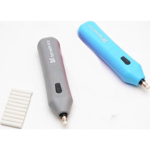 High Quality Automatic Electric Rotate Eraser Pen Replacement Rubber Refill Students Sketch Painting School Stationery Supplies