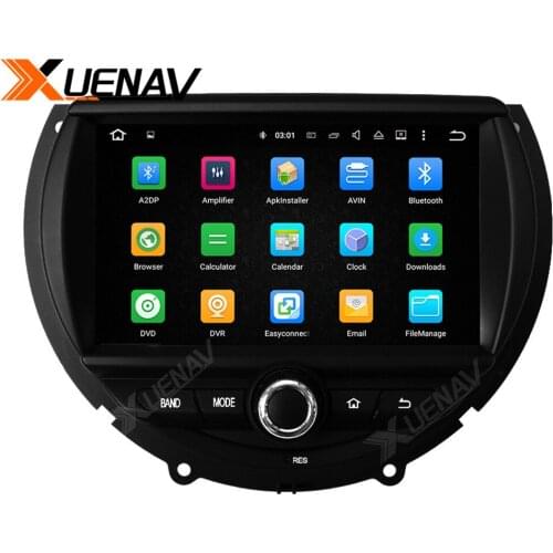 XUENAV 7 inch Android System Car GPS Navigation For-BMW Mini 2014+ Auto BT Wifi FM Multimedia Radio Player TV