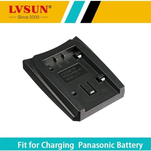 LVSUN Chargeable Battery Adapter Case Plate for Panasonic VW-VBK180 VW-VBK360 VW-VBL090 VW-VBT190 VW-VBT380 VW-VBY100 Batteries