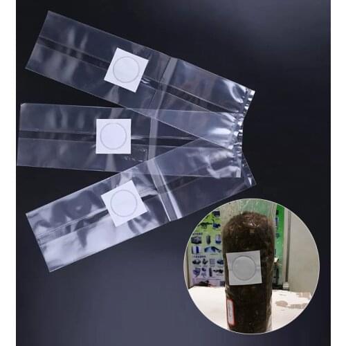 10Pcs Breathable Mushroom Growth Bags High Temperature Plastic Garden Planting Bag Gardening Tools Green House Supply