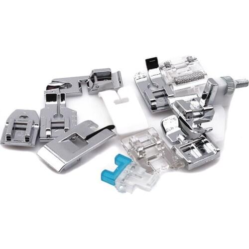 11pcs/Set Household Sewing Machine Presser Foot Accessories Home Sewing Tool Stitch Set