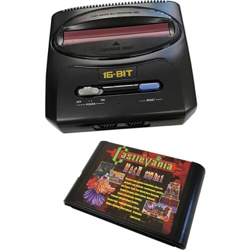 16-Bit Mini Sega Genesis TV Video Game Console With Classic 128 in 1 game console