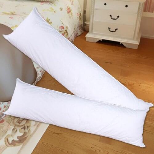 45 Long Pillow Inner White Body Cushion Pad Anime Rectangle Sleep Nap Pillow Home Bedroom Bedding Accessories 150 x 50CM 38