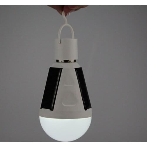 6pcs /20pcs Led E27 7w/ 12w Led Globe Bulb Lamp Energy Saving And Home Camping Solar Light Bulb Hunting Emergency Outdoor Light