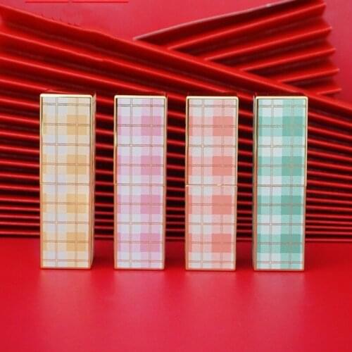 10/30pcs 12.1mm Empty Lipstick Tube New Square Lip Balm Container Magnetic Buckle Plastic Cosmetic Lip Beauty Packaging Bottle