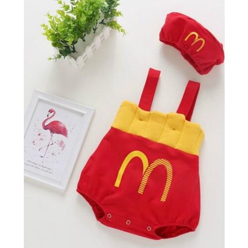 NEW Baby Girls Clothes Summer Sunsuit Floral Print Princess Rompers+Sun Hat Brief Set Infant Outfit Girls Jumpsuit Clothes 0-24M