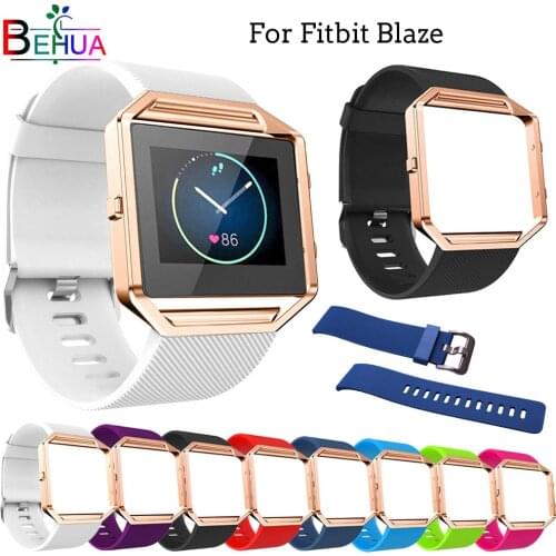 For Fitbit Blaze Soft Silicone Sport WatchBands Replace Strap Bracelet bracelet for Fitbit Blaze Stylish smart watch accessories