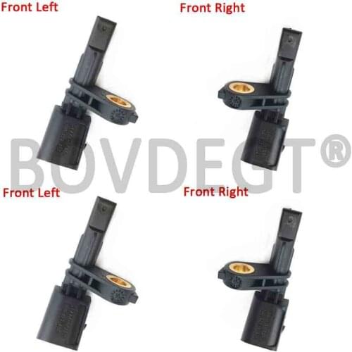 Front Left/Right 2pcs ABS Wheel Speed Sensor for AUDI A3 TT for VW POLO GOLF SPORTSVAN JETTA SKODA OCTAVIA SEAT OCTAVIA etc