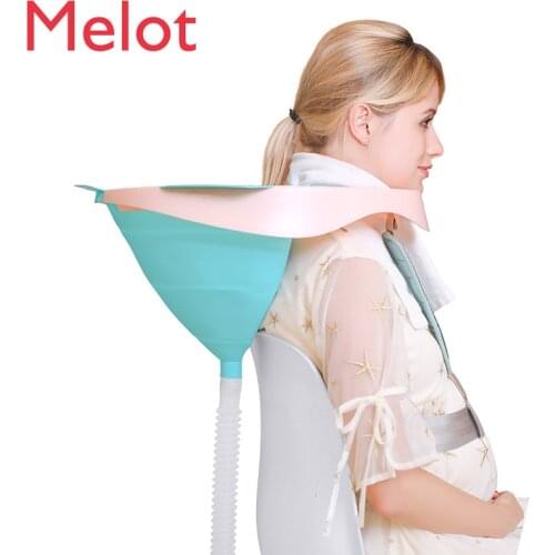 Pregnant Women Shampoo Basin Home Standing Shampoo Basin Barber Shop Confinement Head Washing Fantastic Cap Sitting Lying