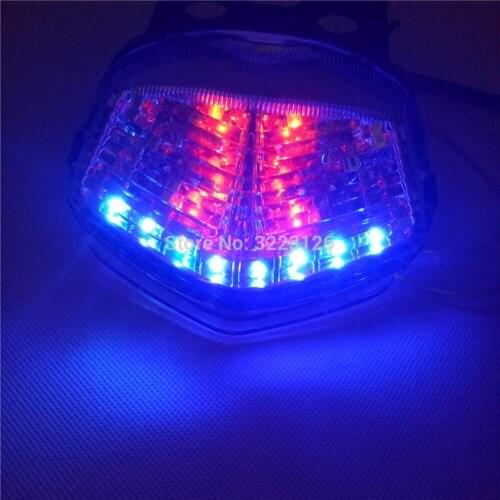 Motorcycle Rear Tail Light TailLight brake light stop lamp Light For Kawasaki NINJA250 NINJA 250 250R EX250 08 09 10 11 12