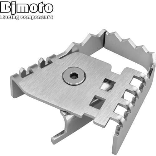 BJMOTO Motorcycle Foot Brake Lever Extension For BMW F800GS F700GS F650GS Rear Brake Peg Pad Enlarge Extender Support Foot Pegs