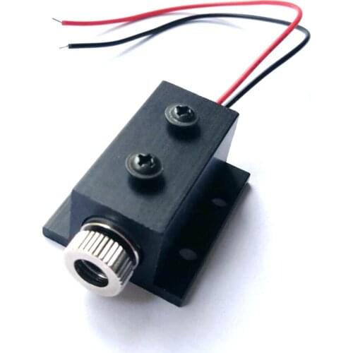 Focusable 30mW 980nm Infrared IR Laser Diode Module w Dot Lens Head 12mm Heatsink