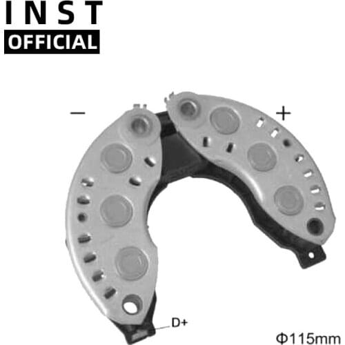 ALTERNATOR GENERATORS RECTIFIER BRIDGE FOR PR203 592596 NC138 21225400 UBB240 RP-04 31-9413 131164