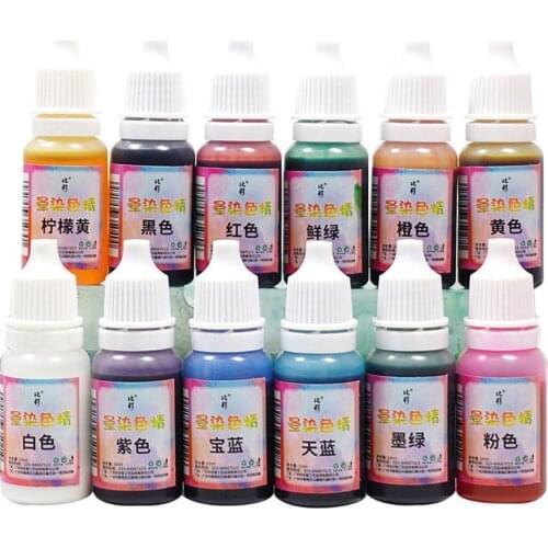 Art Ink Natural Pigment Colorant Dye Ink Diffusion UV Epoxy Resin Jewelry Making