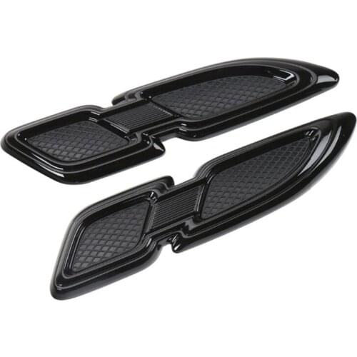For Ford F150 1997-2020 Air Flow Vent Cover Fender Decoration Trim Sticker Engine Cover Car Accessories