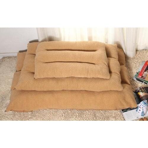 Washable dog mat , removable cover plush pet cushions