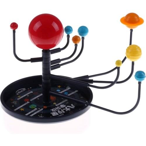 Solar System model Nine Planets Painting Planetarium Model Kit Science Astronomy Geography Teaching Supplies kid Educational Toy