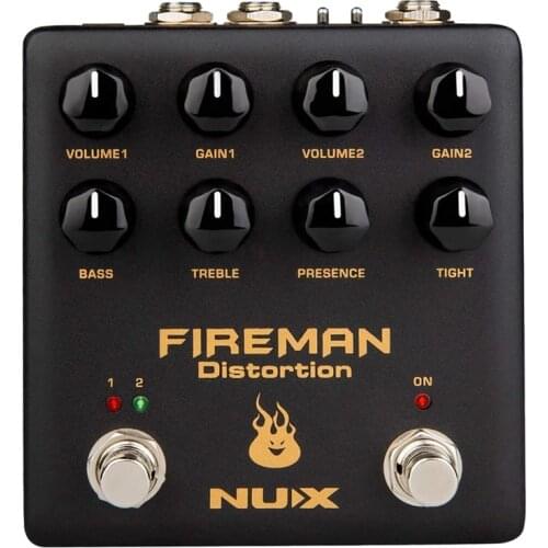 NUX Stageman Floor Acoustic Preamp/DI Pedal with Chorus, Reverb,Freeze and 60 Seconds Loop for Acoustic Guitar,Violin