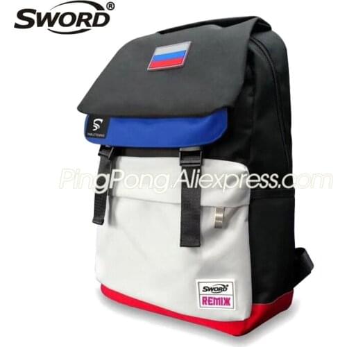 Original SWORD Table Tennis Backpack for Russian Team Sports Shoulders Bag Ping Pong Equipment Rucksack