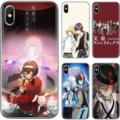 Dogs-Japan-C-Bungou-Stray Silicone Skin Case For Xiaomi mi Redmi Note 3 4 4X 5 6 7 8 8t 9 9s 9t 10 pro lite