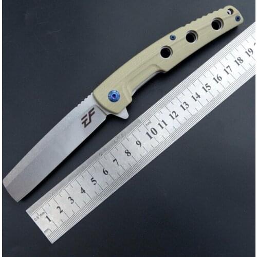 EF941 Folding Knife Razor Blade D2 Steel G10 Survival Portable Hunting Camping Hiking Tactical EDC Outdoor Tool