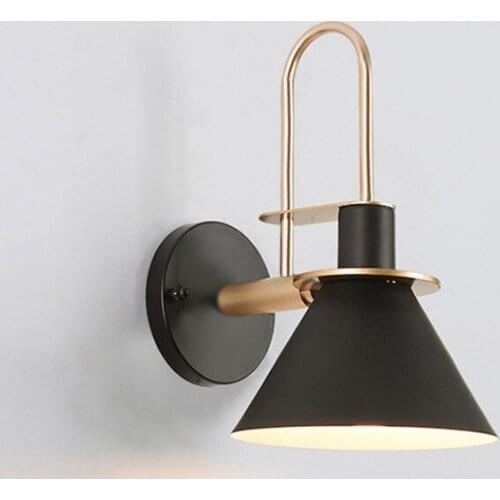 Modern led wood industrial decor abajur wall lights luminaria de parede bedroom beside lamp