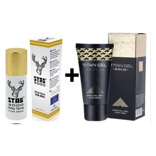 Male sex delay spray and titan gold erection cream for discreet packaging free shipping.ORIGINAL GERMANY