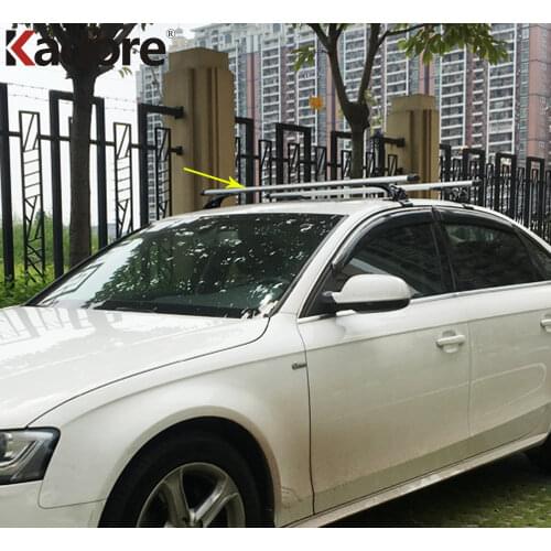 For 4DR Car Sedans Universal Roof Rack Cross Bars Luggage Carrier Rubber Gasket Roof Luggage Carriers Baggage Holder