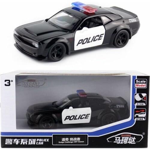 High simulation Challenger car toy,1:36 scale alloy pull back car model,Collection metal model toys,free shipping