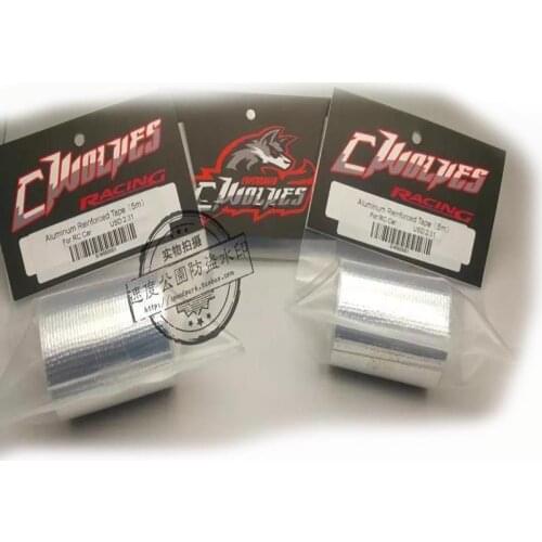 2pc 10M G-WOLVES Aluminum fiber reinforced Tape to Protect 1/10 1/8 1/16 1/5 RC Drift Car Shell Body Composite Material