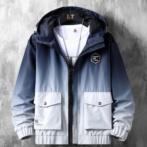 2020 Hight Quality Autumn Spring Patchwork Mens Bomber Jackets Plus OverSize M-6XL 7XL 8XL 5XL Casual Fashion StreetWear Clothes