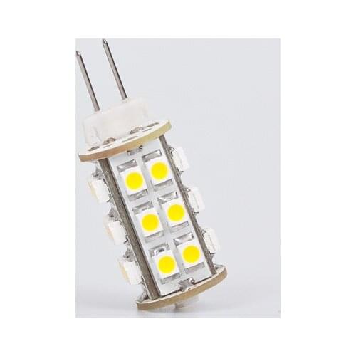 25LED G4 3528SMD Down Light Marine Ship Camper Carts Blub Lamp 12V Warm White 10PCS/LOT