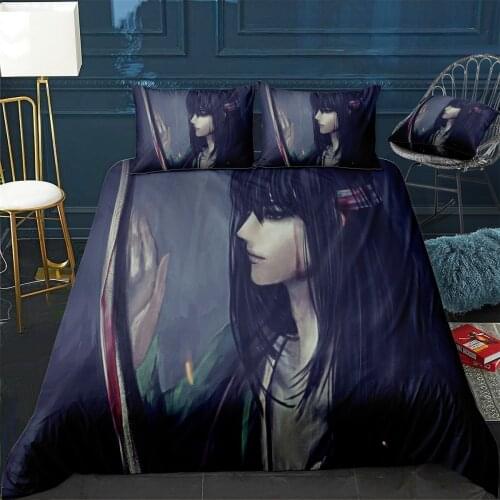 Gintama Duvet Cover Comfortable Quilt Home Decora Design Universal Bedding Set Bedclothes+Pillowcase 3pcs
