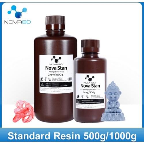 NOVA3D 500ML UV Sensitive Resin LCD 3D Printer 405nm Impresora 3D Resina 405nm Liquid Printing Material Photosensitive Uv Resin