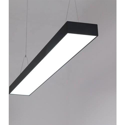 50W 1200cm led hanging lighting fixtures suspended led linear light led pendant light for home decoration
