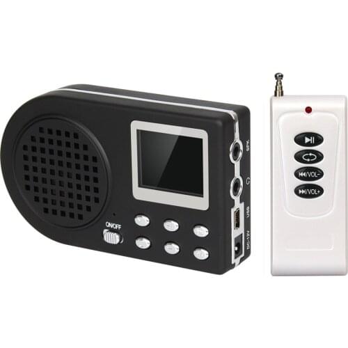 Digital Hunting Bird caller MP3 player bird sound caller Game hunting decoy+ Wireless remote control +110 Bird sounds 360B