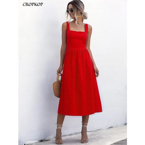 CROPKOP Long Summer Dresses