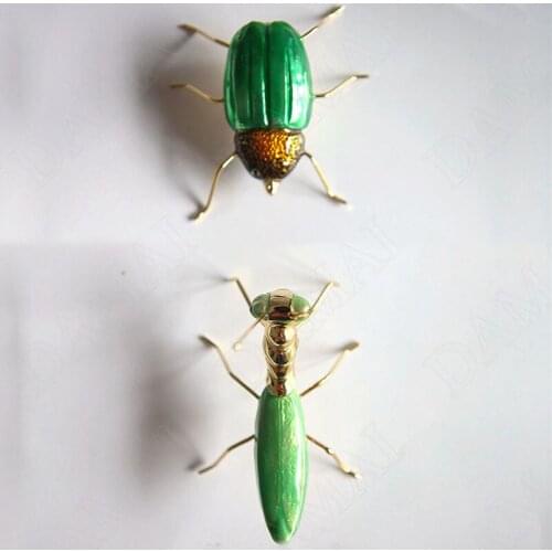 European Metal Figurines Living Room TV Cabinet Creativity Miniature Statue Simulation Mini Animal Home Decoration Ornaments